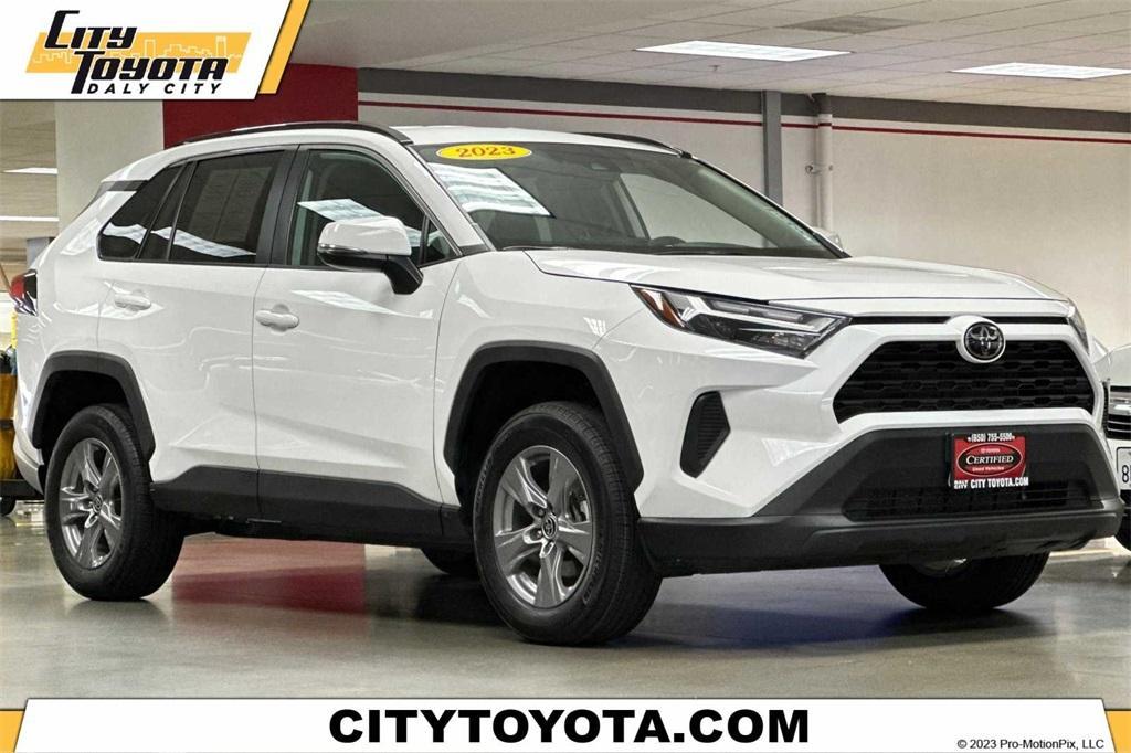 used 2023 Toyota RAV4 car, priced at $30,988