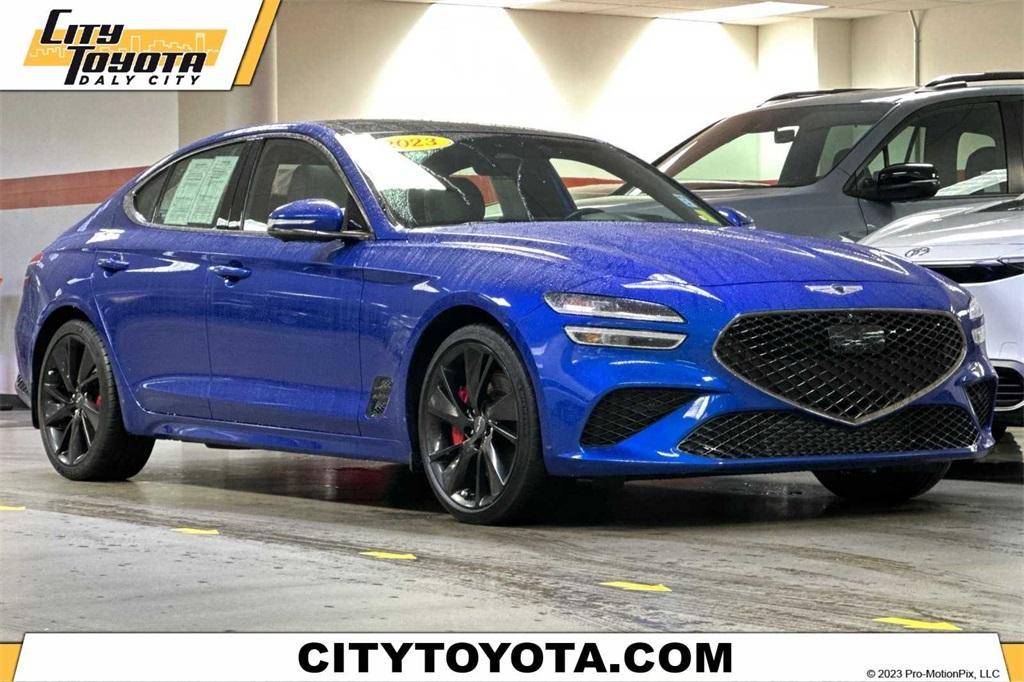 used 2023 Genesis G70 car, priced at $34,988