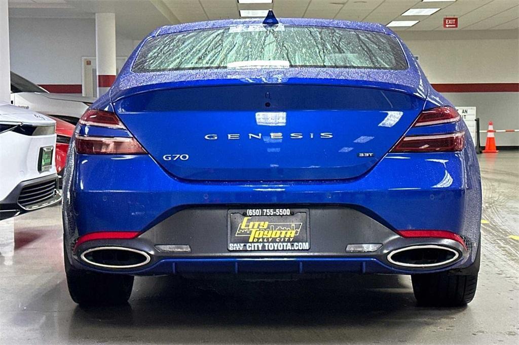 used 2023 Genesis G70 car, priced at $34,988