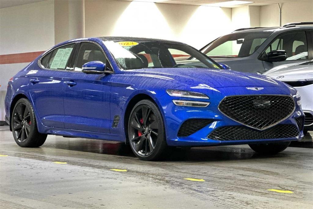 used 2023 Genesis G70 car, priced at $34,988