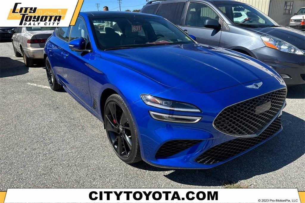 used 2023 Genesis G70 car, priced at $37,988