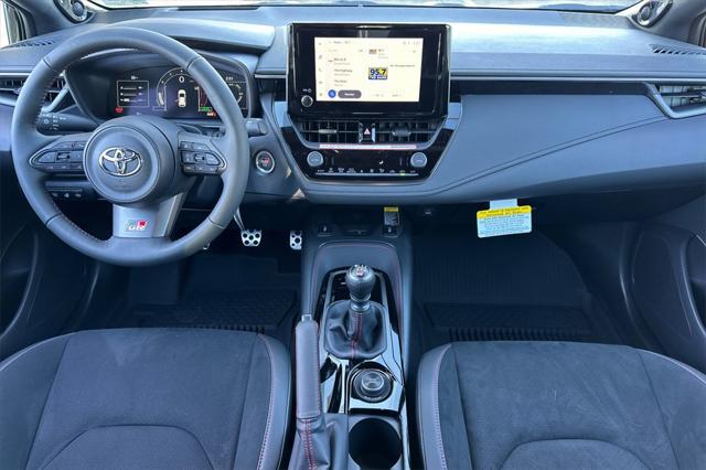 new 2025 Toyota GR Corolla car, priced at $47,486