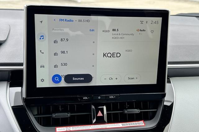 new 2025 Toyota Corolla Hybrid car