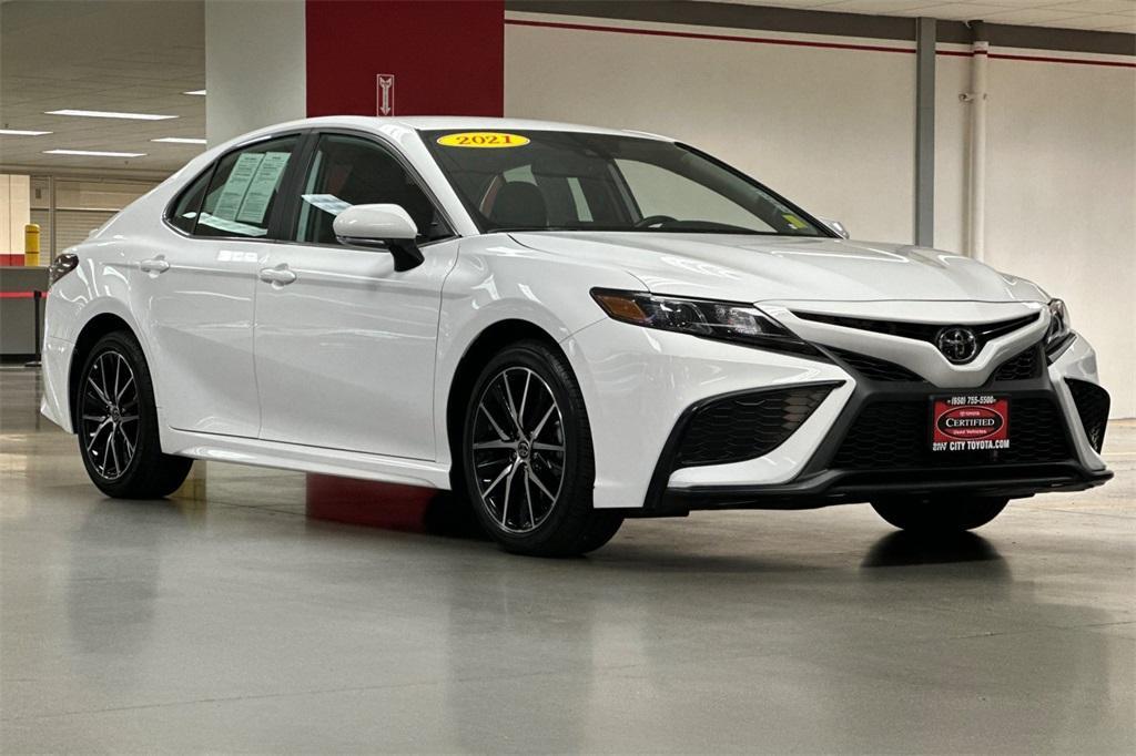 used 2021 Toyota Camry car, priced at $26,988