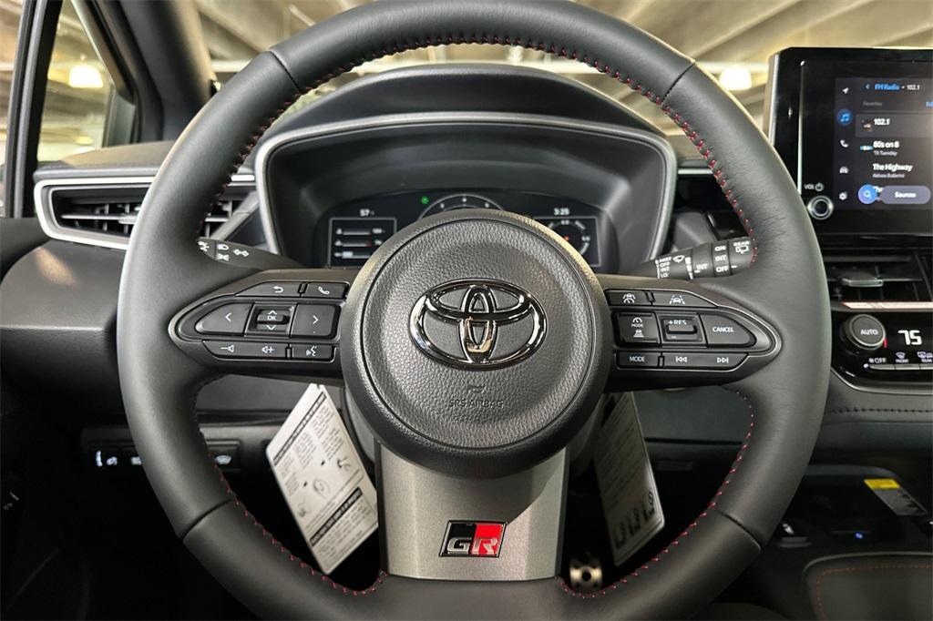 new 2025 Toyota GR Corolla car, priced at $47,807