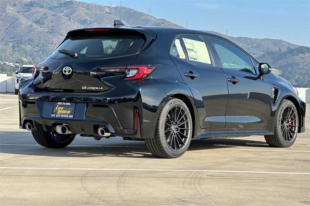 new 2025 Toyota GR Corolla car, priced at $52,307