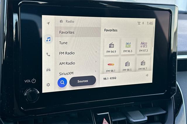 new 2025 Toyota Corolla Hybrid car, priced at $30,587