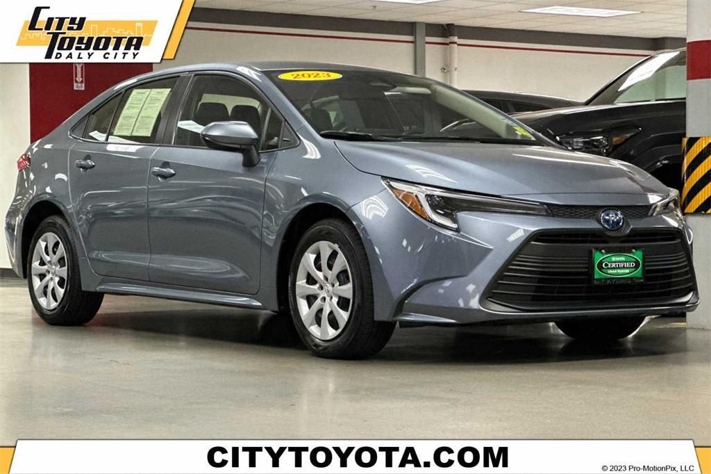 used 2023 Toyota Corolla Hybrid car, priced at $23,988