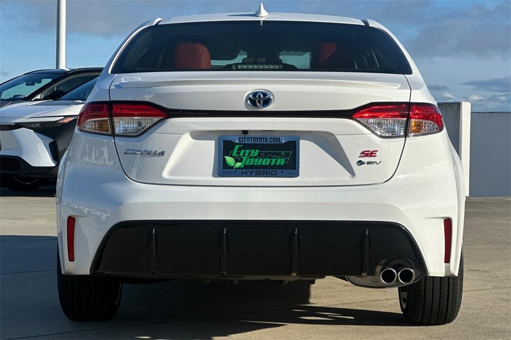 new 2025 Toyota Corolla Hybrid car, priced at $32,856