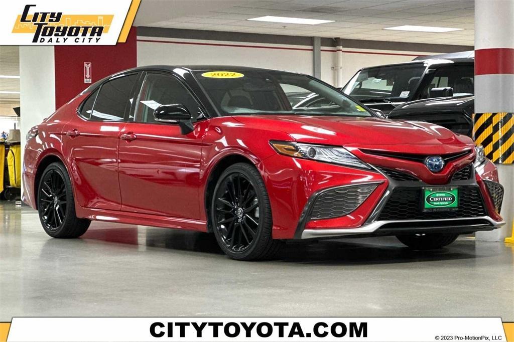 used 2022 Toyota Camry Hybrid car, priced at $32,988