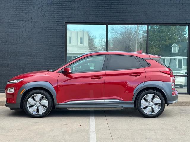 used 2021 Hyundai Kona EV car, priced at $21,490