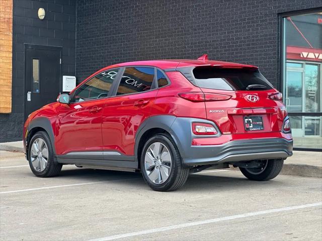 used 2021 Hyundai Kona EV car, priced at $21,490