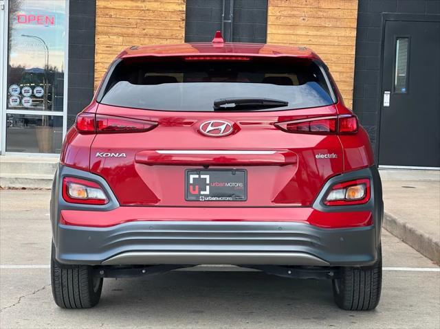 used 2021 Hyundai Kona EV car, priced at $21,490