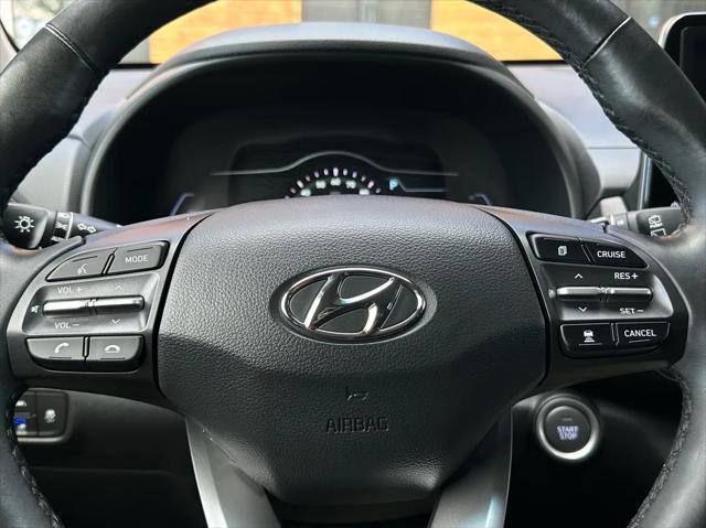 used 2021 Hyundai Kona EV car, priced at $21,490