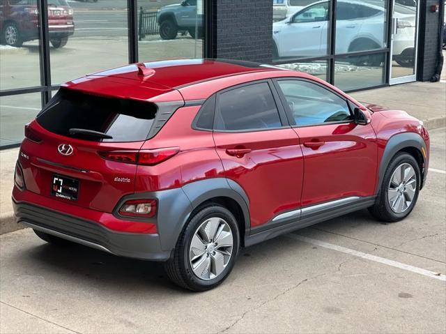 used 2021 Hyundai Kona EV car, priced at $21,490