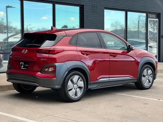 used 2021 Hyundai Kona EV car, priced at $21,490