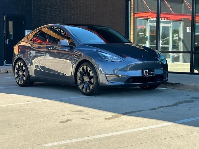 used 2022 Tesla Model Y car, priced at $35,990