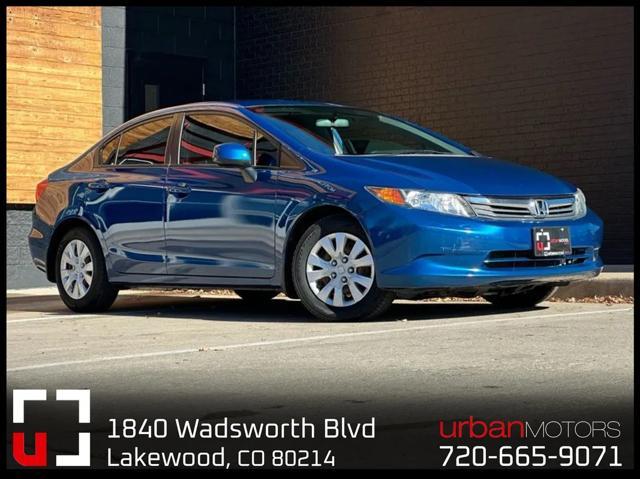 used 2012 Honda Civic car, priced at $10,990