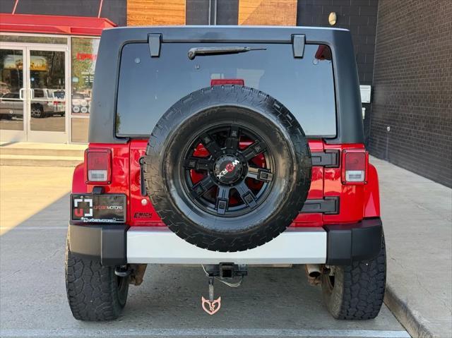 used 2015 Jeep Wrangler Unlimited car, priced at $17,490