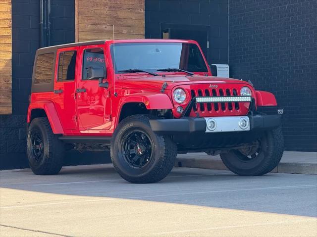 used 2015 Jeep Wrangler Unlimited car, priced at $17,490