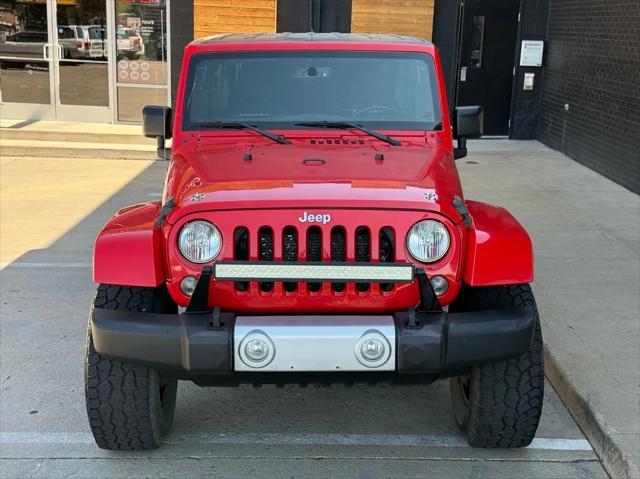 used 2015 Jeep Wrangler Unlimited car, priced at $17,490