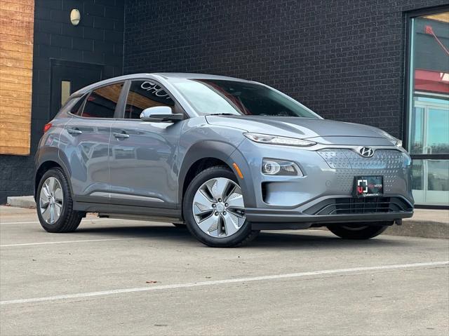 used 2021 Hyundai Kona EV car, priced at $20,490