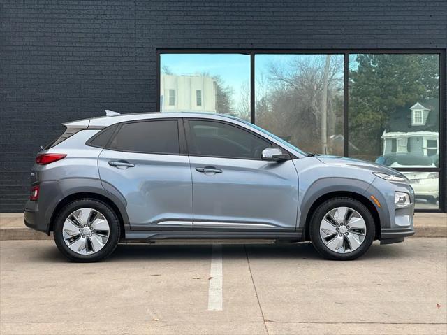 used 2021 Hyundai Kona EV car, priced at $20,490