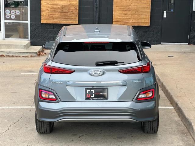 used 2021 Hyundai Kona EV car, priced at $20,490