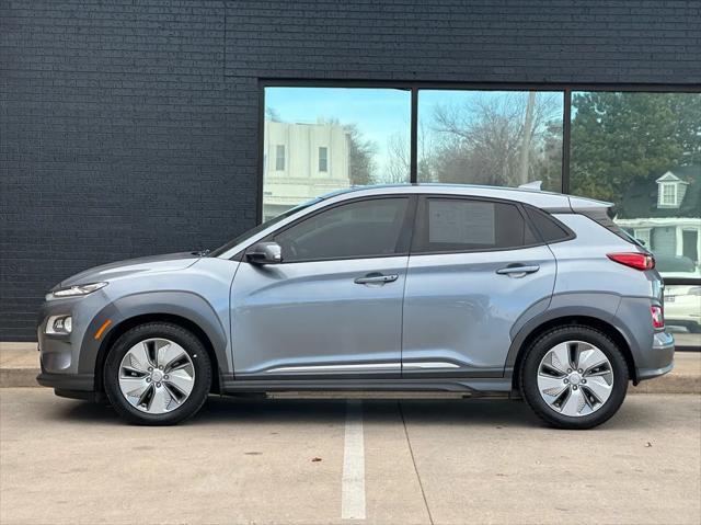 used 2021 Hyundai Kona EV car, priced at $20,490