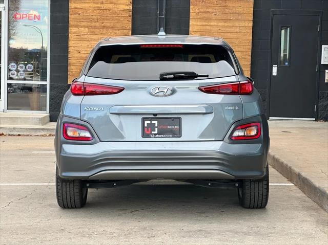 used 2021 Hyundai Kona EV car, priced at $20,490