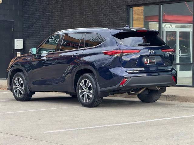 used 2021 Toyota Highlander car, priced at $26,990