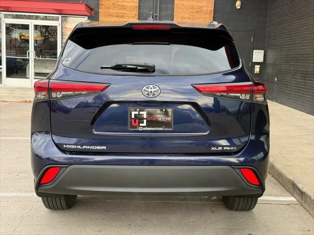 used 2021 Toyota Highlander car, priced at $26,990