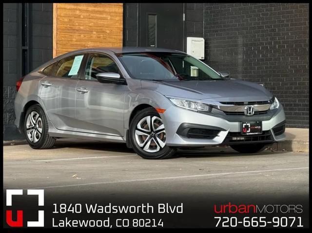 used 2017 Honda Civic car, priced at $16,490