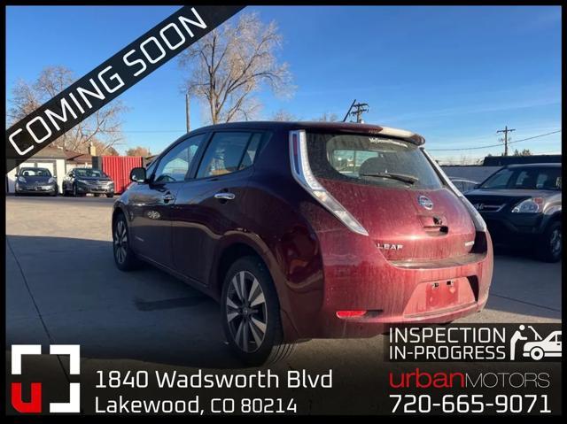 used 2016 Nissan Leaf car, priced at $8,490