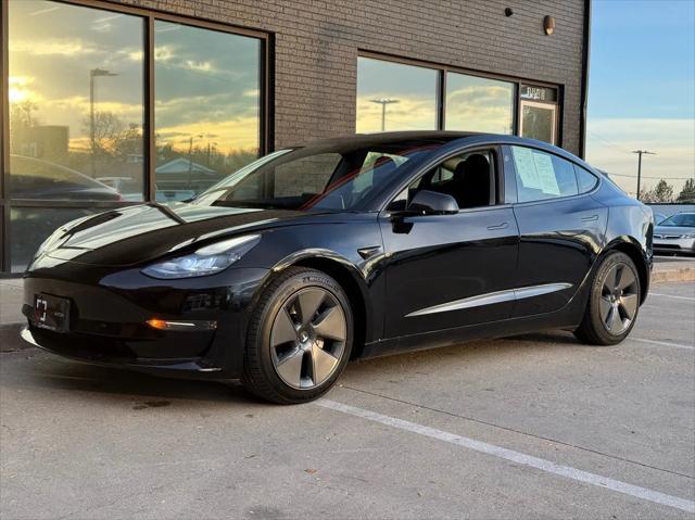 used 2021 Tesla Model 3 car, priced at $27,990