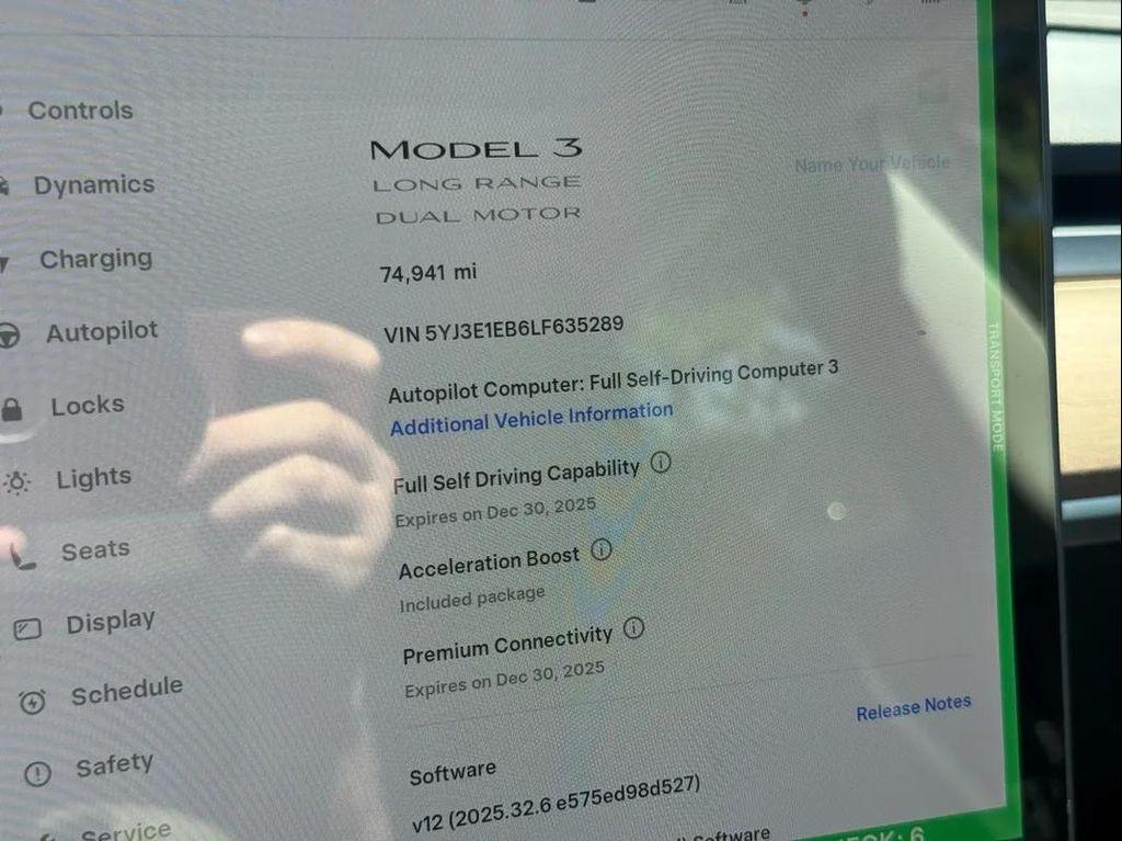 used 2020 Tesla Model 3 car, priced at $20,490