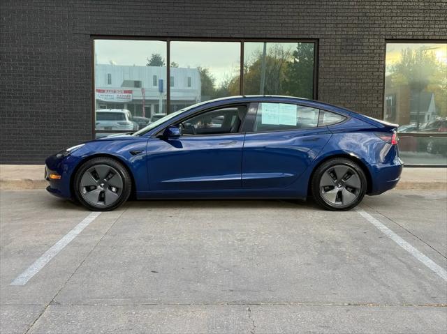 used 2021 Tesla Model 3 car, priced at $27,490