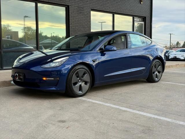 used 2021 Tesla Model 3 car, priced at $27,490