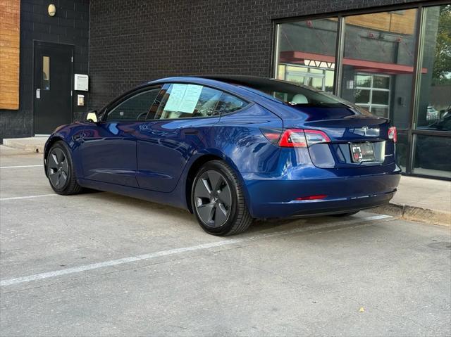 used 2021 Tesla Model 3 car, priced at $27,490