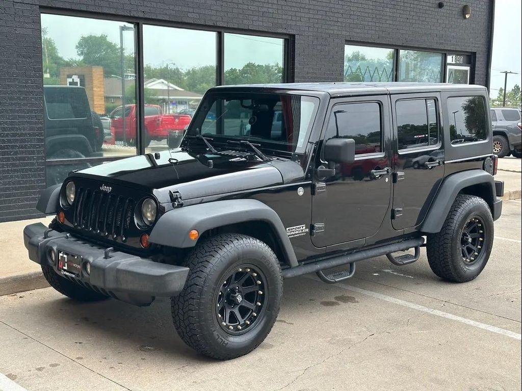 used 2012 Jeep Wrangler Unlimited car, priced at $15,990