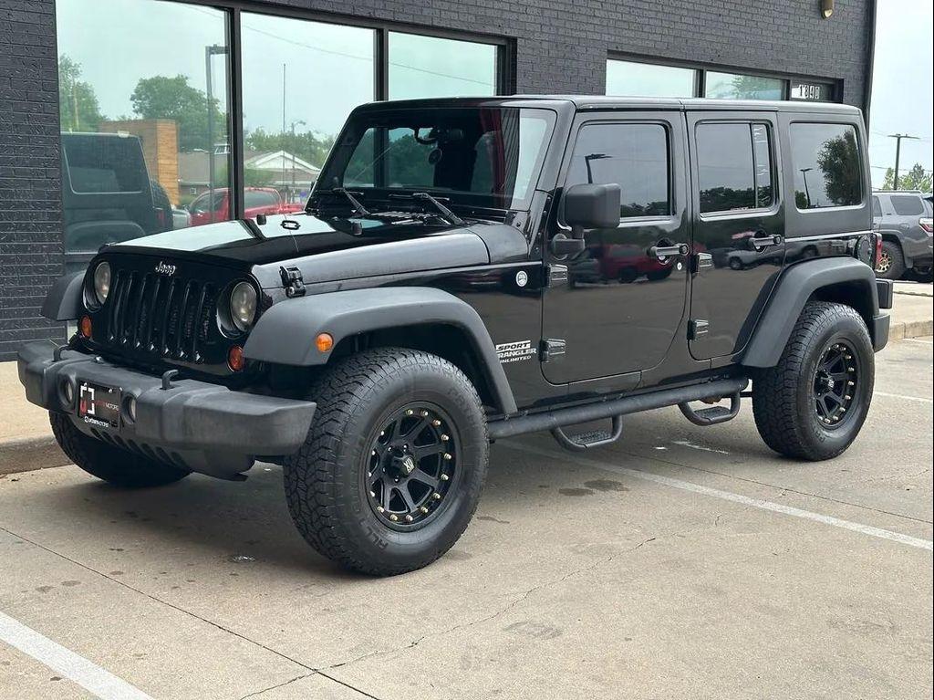 used 2012 Jeep Wrangler Unlimited car, priced at $15,990
