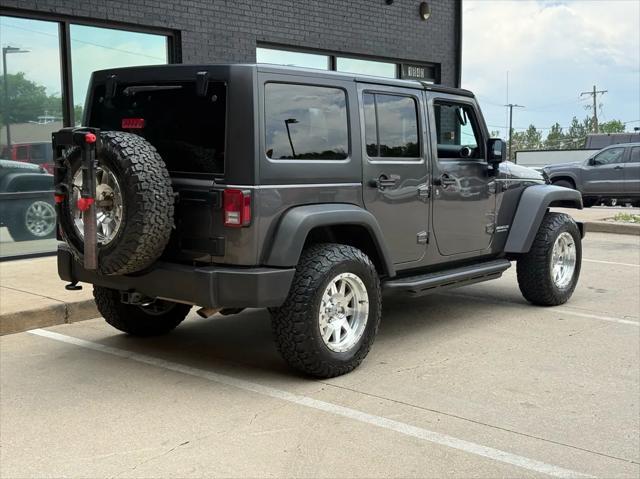 used 2016 Jeep Wrangler Unlimited car, priced at $20,990