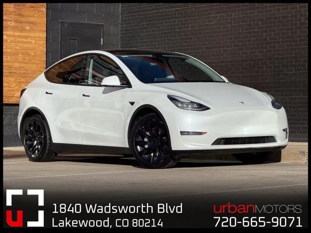 used 2020 Tesla Model Y car, priced at $27,490