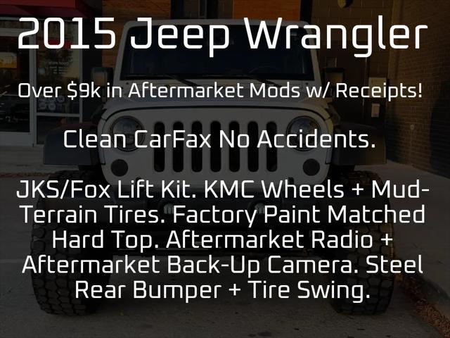 used 2015 Jeep Wrangler Unlimited car, priced at $17,990