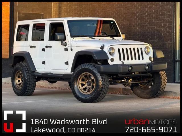 used 2015 Jeep Wrangler Unlimited car, priced at $19,990