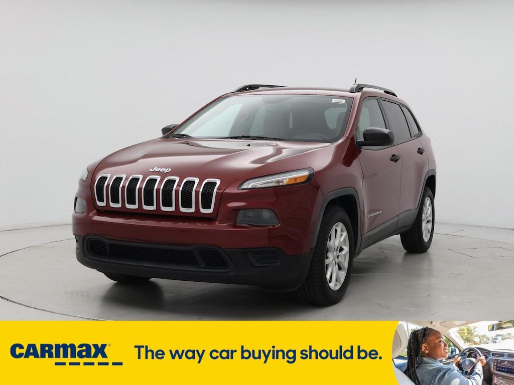 used 2016 Jeep Cherokee car, priced at $16,998