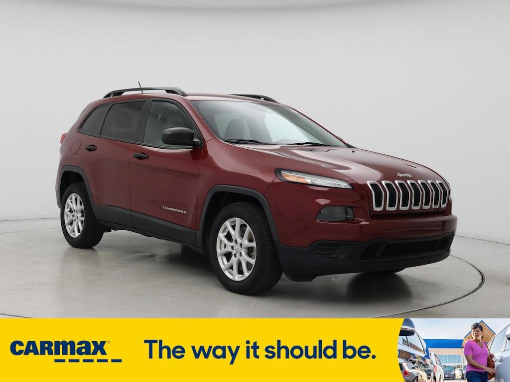 used 2016 Jeep Cherokee car, priced at $16,998