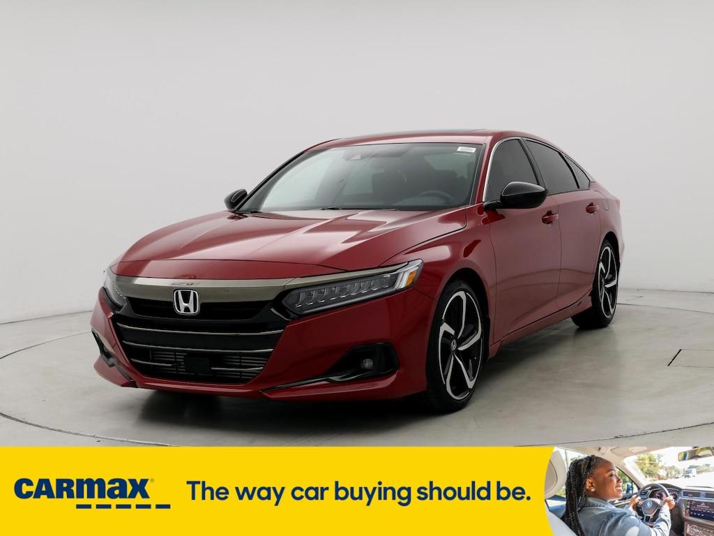 used 2021 Honda Accord car, priced at $29,998