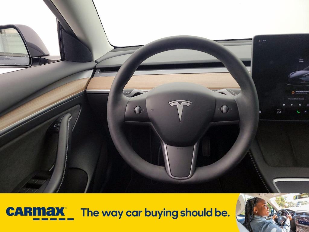 used 2022 Tesla Model 3 car, priced at $27,998