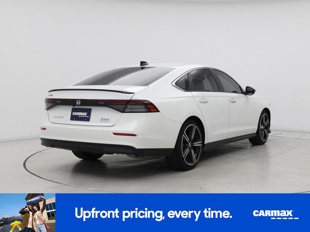 used 2023 Honda Accord Hybrid car, priced at $30,998